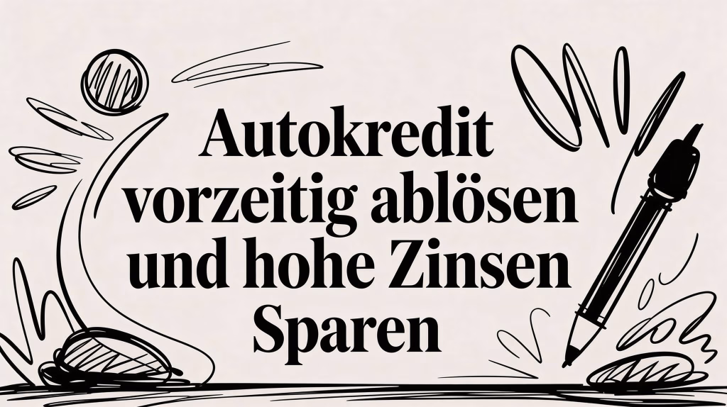 Autokredit vorzeitig ablösen und hohe Zinsen sparen