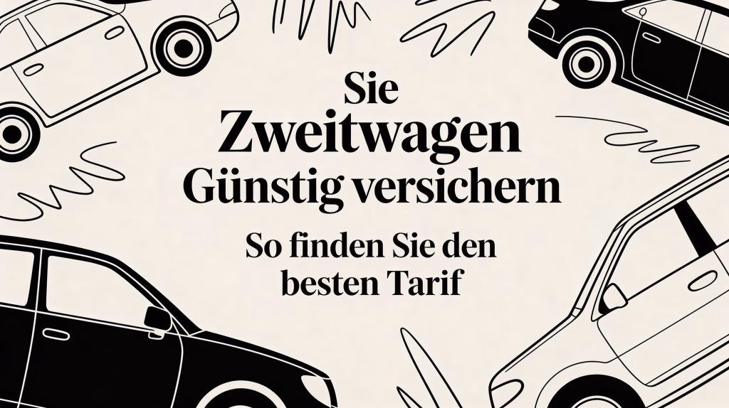 Zweitwagen günstig versichern So finden Sie den besten Tarif