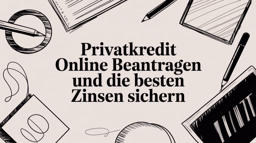 Privatkredit online beantragen und die besten Zinsen sichern
