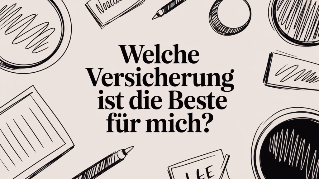 Welche Versicherung ist die beste für mich?
